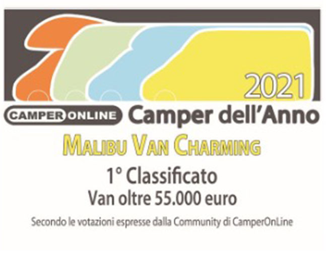 CamperOnLine Camper dell'Anno 2021