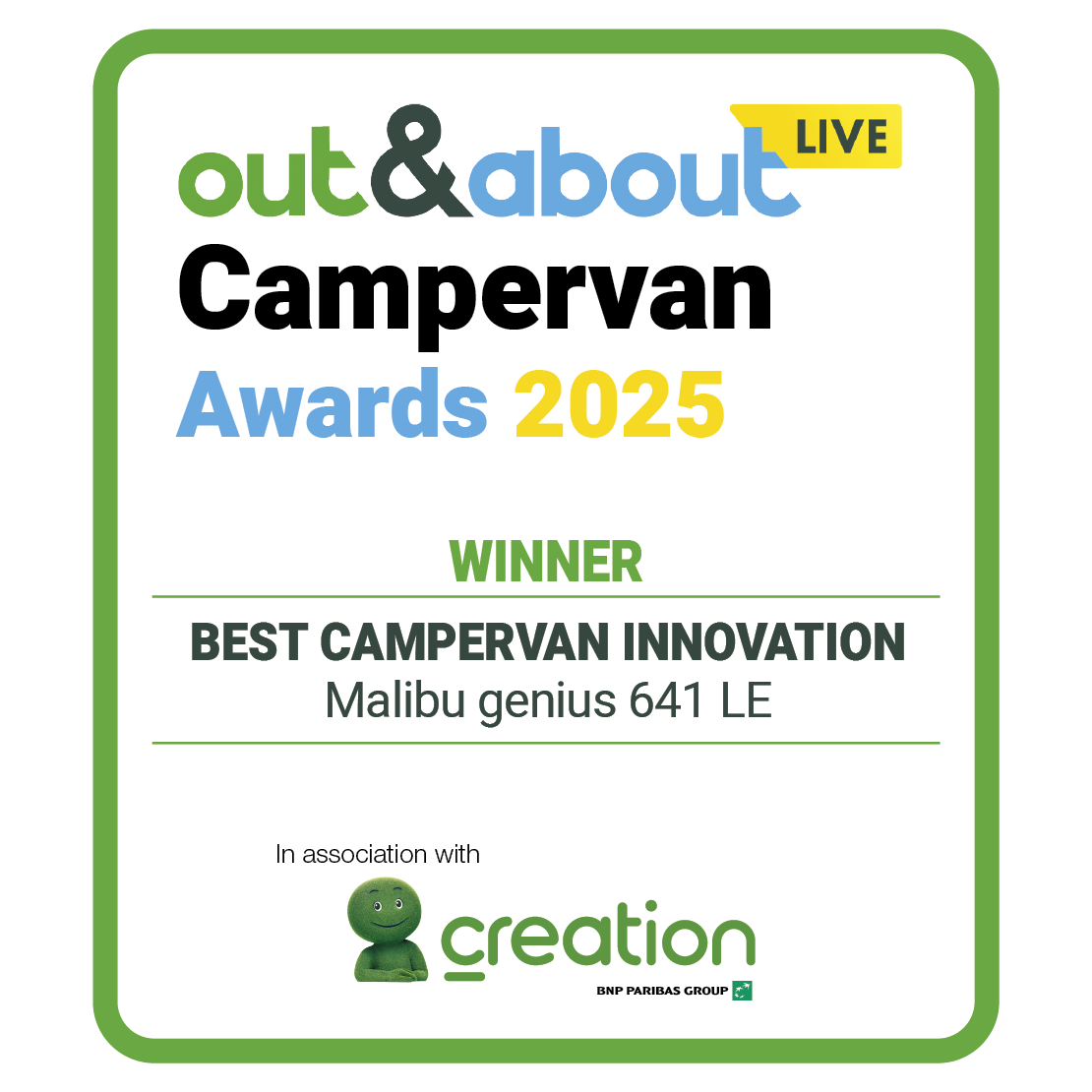 Out & About Best Innovation 2025